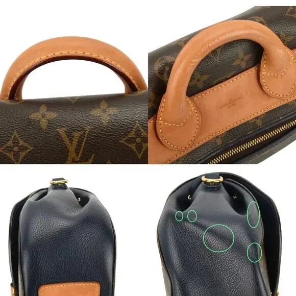 💎✨BEAUTIFUL✨💎Authentic Louis Vuitton Eden MM Monogram Navy Leather - Picture 5 of 9